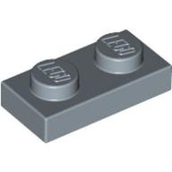 3023-55 Platte plaat 1x2 blauw, zandkleurig NIEUW *1L168+9+70