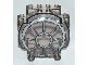 30366px2-13 3x6x5 ruit met spaakpatroon transparant zwart NIEUW *