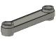 30397-9G Technic, verbinder plat 5 noppen lang lichtgrijs (klassiek) gebruikt *0L000