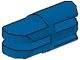 3612-7G Arm recht met twee en drie vingers blauw gebruikt *5K000