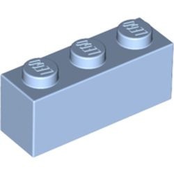 3622-105 Steen 1x3 blauw, lichthelder NIEUW *1L010