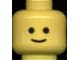 3626bp01-3 Hoofd standaard minifig classic ogen en lachende mond geel NIEUW *0B0000