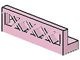 3633-23G Hekwerk 1x4x1 Ruitpatroon laag roze (klassiek) gebruikt *0D000