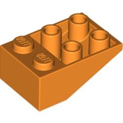 3747-4G Omgekeerde dakpan 33 graden 2x3 oranje gebruikt *1L380