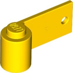 3821-3 Autodeur 1x3x1 rechts geel NIEUW *1L0000