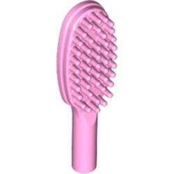 3852b-104 Haarborstel korte steel (10mm) roze, helder NIEUW *0L0000
