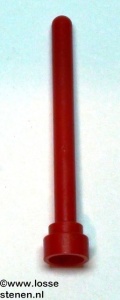 3957-5G Antenne 1x4 noppen hoog rood gebruikt *1L180