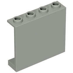 4215-9G Paneel 1x4x3 zonder zijschotten zie ook 60581 lichtgrijs (klassiek) gebruikt *1L444
