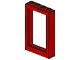 4347-5G Raam 1x4x5 met vast glas (zie ook 2493) rood gebruikt *