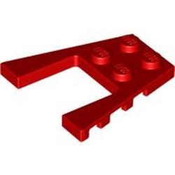 43719-5G Wigplaat 4x4 (L+R toelopend) rood gebruikt *