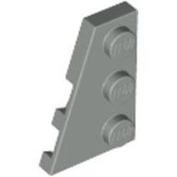 43723-9 Wig plaat 2x3 links lichtgrijs (klassiek) NIEUW *1L000