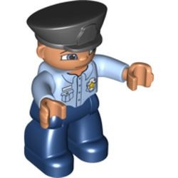 47394pb034G Duplo Lego Ville, politieman gebruikt *