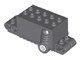 47715-85 Motor pull-back 9x4x2 2/3 (pakketzending!) grijs, donker (blauwachtig) NIEUW *5D0000