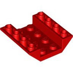 4854-5G Omgekeerde dakpan 45 graden 4x4 dubbel rood gebruikt *1B000