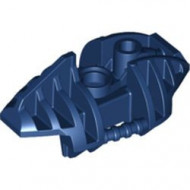 53566-63G Bionicle Piraka bovenstuk been blauw, donker gebruikt *