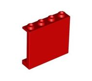 60581-5 Paneel 1x4x3 MET zijschotjes zie ook 4215 rood NIEUW *1L0000