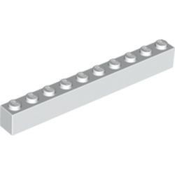 6111-1G Steen 1x10 wit gebruikt *5K0000