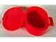 6203-5G SCALA Ovalen koffertje rood gebruikt *