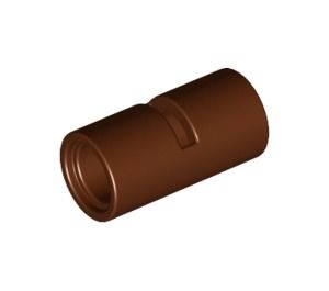 62462-88 Technic, Pin koppelaar Rond met inkeping bruin, roodachtig NIEUW *0B009