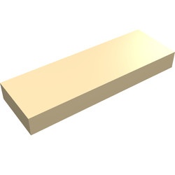63864-2 Tegel 1x3 crème NIEUW *1L110+11