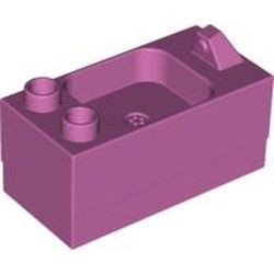 6473-47G DUPLO Wastafel (Pakketpost) roze, donker gebruikt *