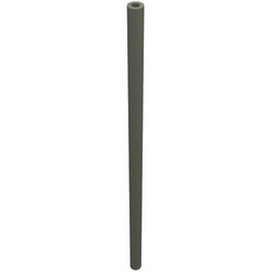 75c10-10G Slang star 3mm doorsnede, 10 noppen lengte (8 cm) donker, grijs (klassiek) gebruikt *5D0000