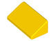 85984-3 Dakpan klein 30 graden 2x1x 2/3 (2 nop breed) geel NIEUW *1L189