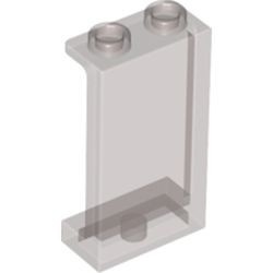 87544-13G Paneel 1x2x3 met kleine zijschotjes transparant zwart gebruikt *1L441