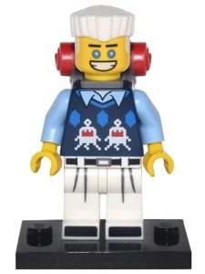 coltlnm-10 The Ninjago Movie- Zane net voetstuk NIEUW *0M0000