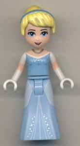 dp022 Disney Prinsess- Cinderella lichtblauwe jurk NIEUW *0M0000