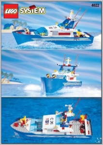 INS4022-G 4022 BOUWBESCHRIJVING- C26 Sea Cutter gebruikt *LOC RBS