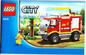 INS4208-G 4208 BOUWBESCHRIJVING- 4x4 Fire Truck gebruikt *