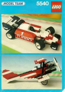 INS5540-G 5740 BOUWBESCHRIJVING- Formula 1 Racer gebruikt *