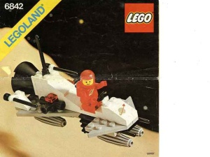 INS6842-G 6842 BOUWBESCHRIJVING- Shuttle Craft gebruikt *LOC RBL