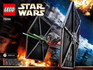 INS75095 75095 BOUWBESCHRIJVING- TIE fighter UCS NIEUW *