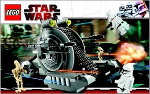 INS7748 7748 BOUWBESCHRIJVING- Corporate Alliance Tank Droid NIEUW *LOC RBSW