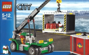 INS7992-G 7992 BOUWBESCHRIJVING- Container Stacker gebruikt *