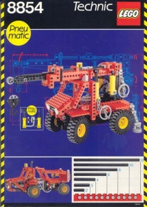 INS8854-G 8854 BOUWBESCHRIJVING- Power Crane gebruikt *
