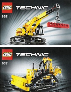 INS9391-G 9391 BOUWBESCHRIJVING- Mini/bulldozer gebruikt *