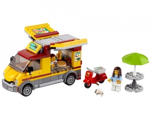 Set 60150 Pizza Van NIEUW
