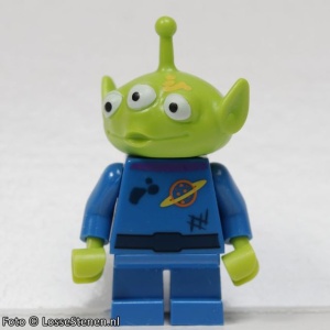 toy015 TOY STORY- Alien gele moddervlek op wang NIEUW *0M0000