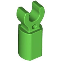 11090-36 Staafhouder met clip groen, helder NIEUW *0W001