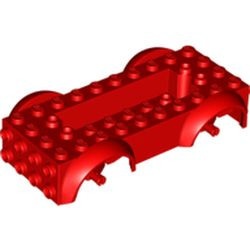 11650c01-5 Autobodem compleet 5x10x 2 1/2 rood NIEUW *3D000