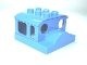 13532-42 DUPLO Stoomtrein cabine blauw, midden NIEUW *