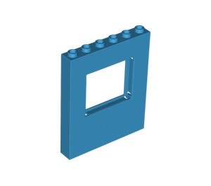 15627-7 Paneel 1x6x6 met raam blauw NIEUW *
