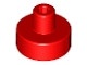 20482-5 Tegel rond 1x1 met staafje rood NIEUW *1L140