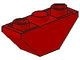 2341-5G Omgekeerde dakpan 45 graden 3x1 dubbel rood gebruikt *1B000
