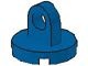 2376-7G Tegel rond met hefring blauw gebruikt *