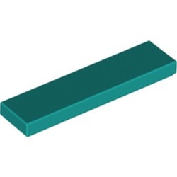 2431-39 Tegel 1x4 turquoise, donker NIEUW *1L112+13