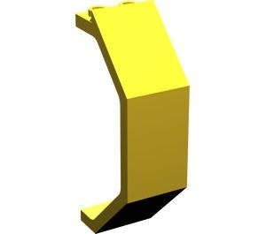 2466-3G Paneel 3x4x6 gebogen top geel gebruikt *
